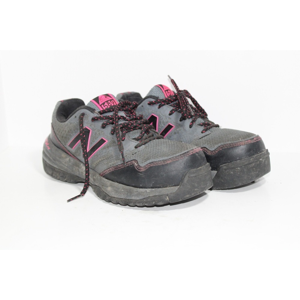 NEW BALANCE Industrial 589v1 Work Sneaker Women's 7 B Gray Composite Toe Shoes